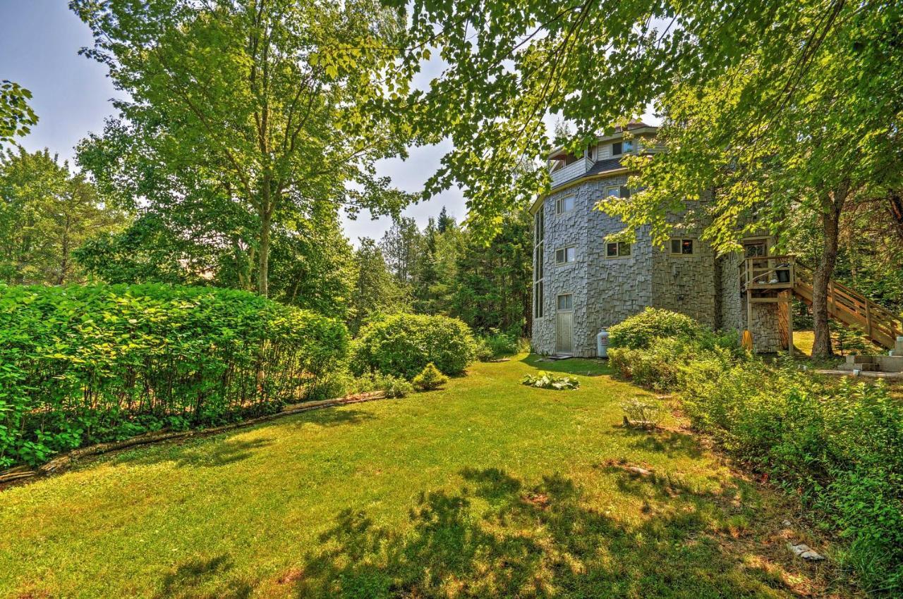 Dragonwood Castle On Waterfront With Stunning View Villa Prospect Harbor Exterior photo