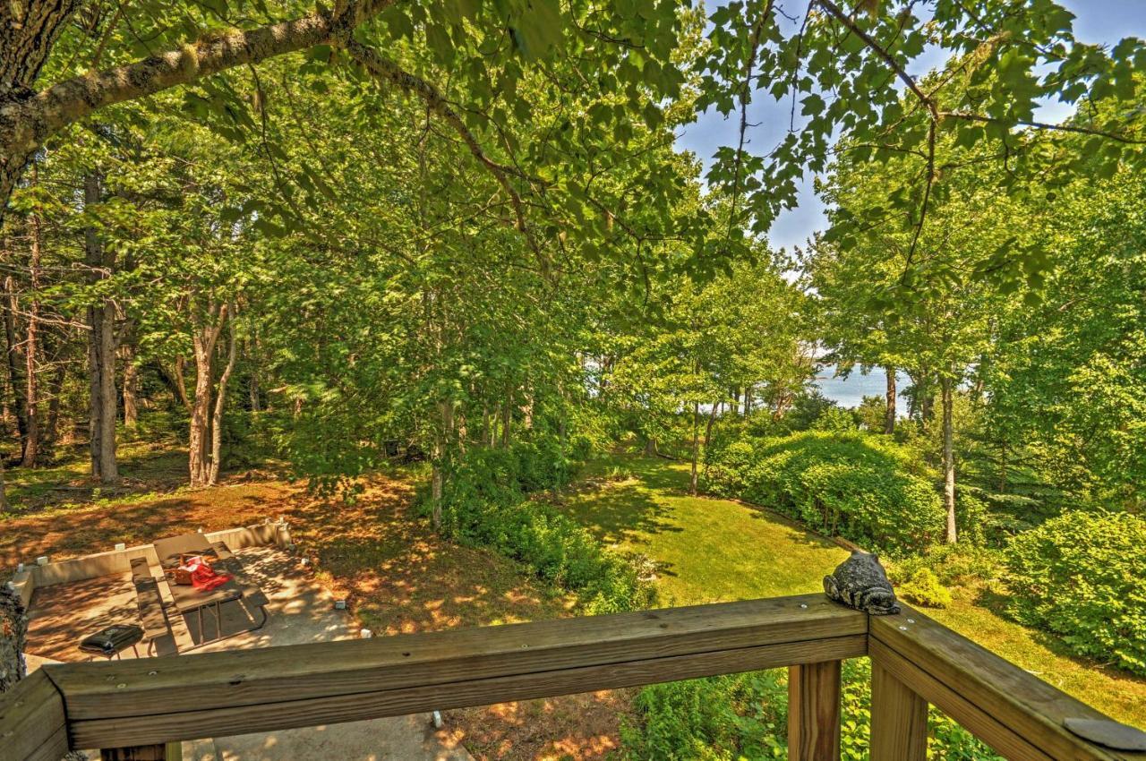 Dragonwood Castle On Waterfront With Stunning View Villa Prospect Harbor Exterior photo